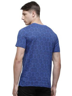 blue printed t-shirt - 17607716 - Standard Image - 3