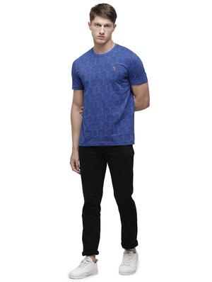 blue printed t-shirt - 17607716 - Standard Image - 4