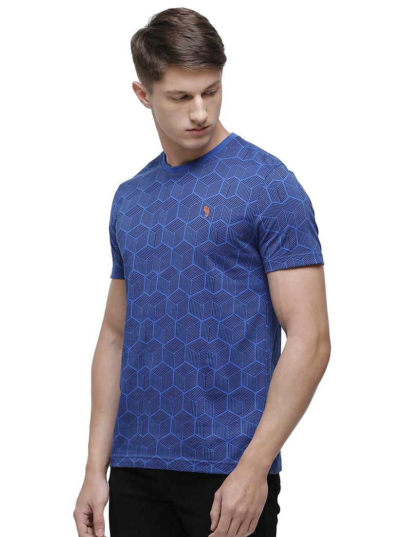 blue printed t-shirt - 17607716 - Zoom Image - 2