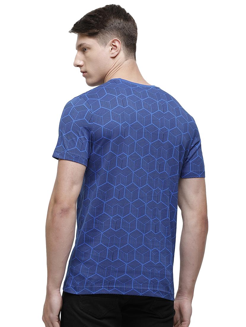 blue printed t-shirt - 17607716 - Zoom Image - 3