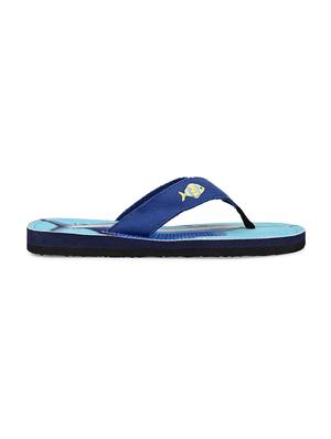 blue slip on flip flop - 17608003 - Standard Image - 3