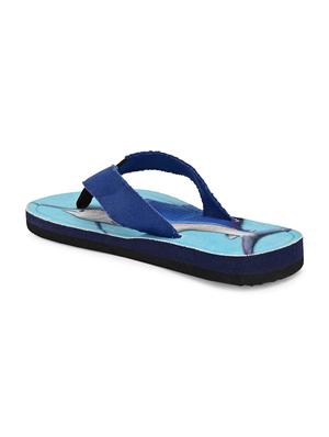 blue slip on flip flop - 17608003 - Standard Image - 4
