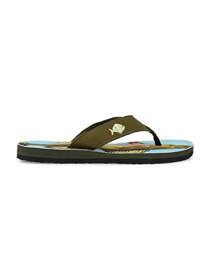 green slip on flip flop - 17608004 - Standard Image - 3