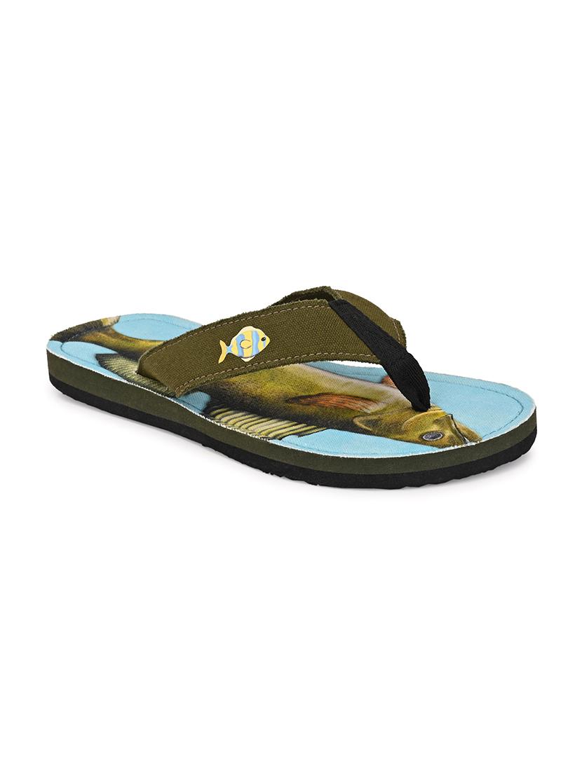 green slip on flip flop - 17608004 - Zoom Image - 2