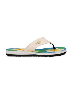 white slip on flip flop - 17608006 - Standard Image - 3