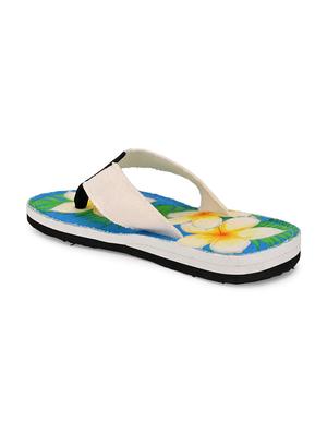 white slip on flip flop - 17608006 - Standard Image - 4