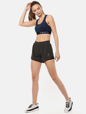 high rise sports shorts - 17608266 - Standard Image - 4