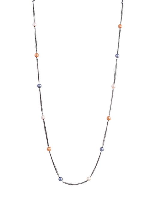black brass long necklace - 17608331 - Very Small Image - 1