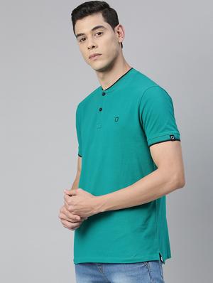 green solid t-shirt - 17608367 - Standard Image - 2