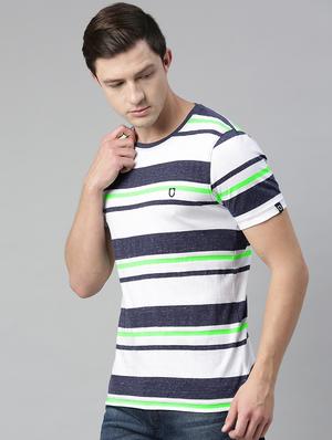 white striped t-shirt - 17608371 - Standard Image - 2