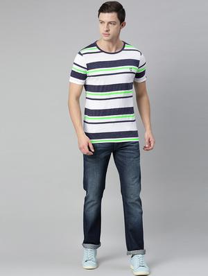 white striped t-shirt - 17608371 - Standard Image - 4