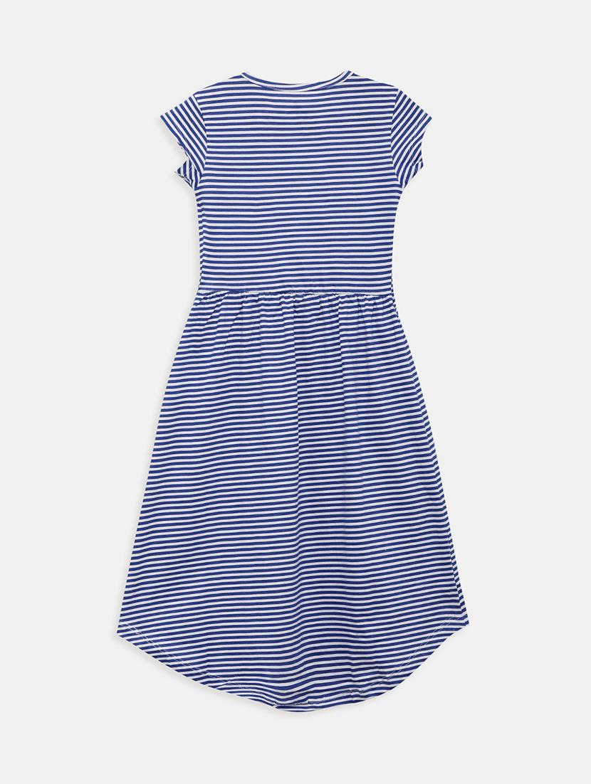 blue cotton frock - 17608384 - Zoom Image - 2