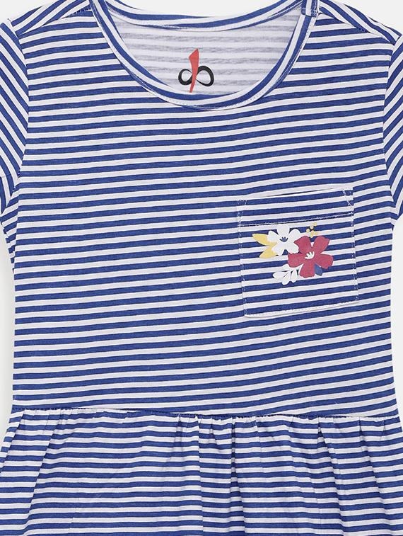 blue cotton frock - 17608384 - Zoom Image - 3