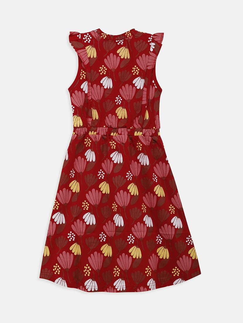 red cotton frock - 17608386 - Zoom Image - 2