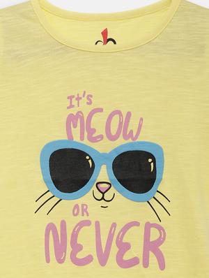 yellow cotton regular top - 17608388 - Standard Image - 3