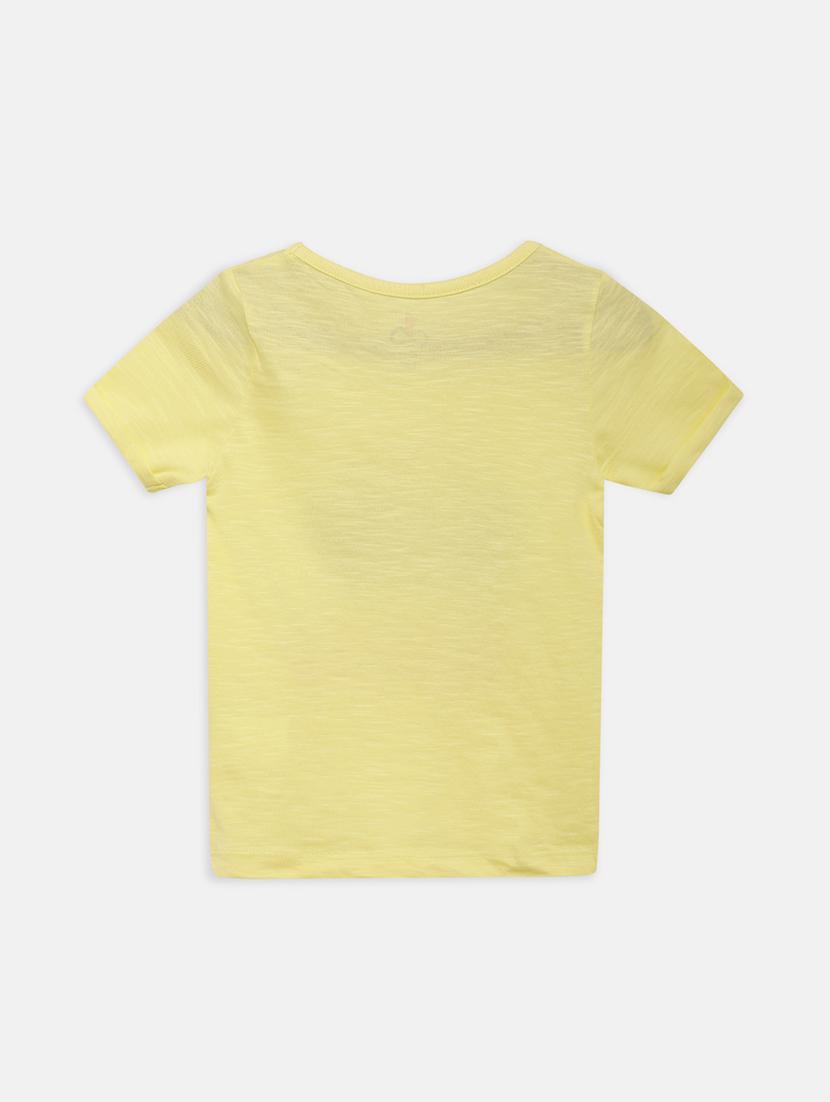yellow cotton regular top - 17608388 - Zoom Image - 2