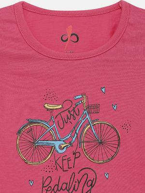 pink cotton regular top - 17608391 - Standard Image - 3