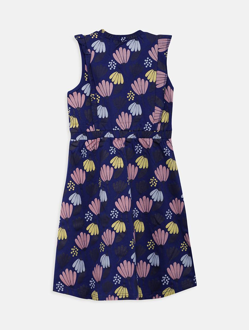 blue cotton frock - 17608395 - Zoom Image - 2