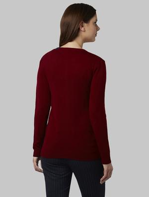 bottle green solid cardigan - 17608586 - Standard Image - 3