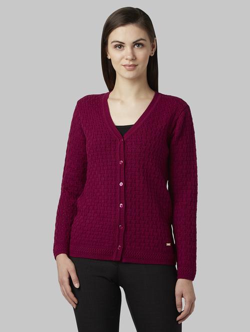 v-neck regular cardigan - 17608588 - Standard Image - 1