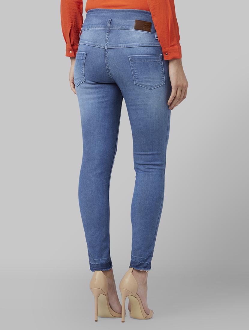 mid rise distressed jeans - 17608755 - Zoom Image - 3
