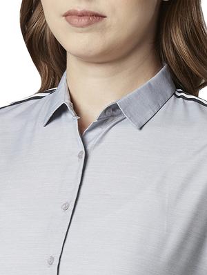 short sleeves solid shirt - 17608884 - Standard Image - 5