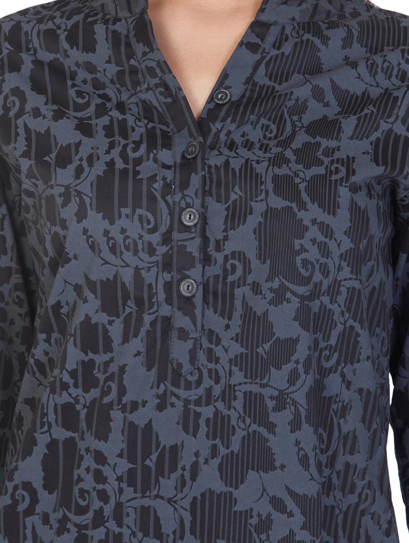 black cotton regular tunic - 17609080 - Zoom Image - 6
