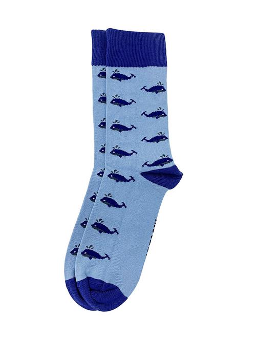 men printed above ankle length socks - 17610708 - Standard Image - 1