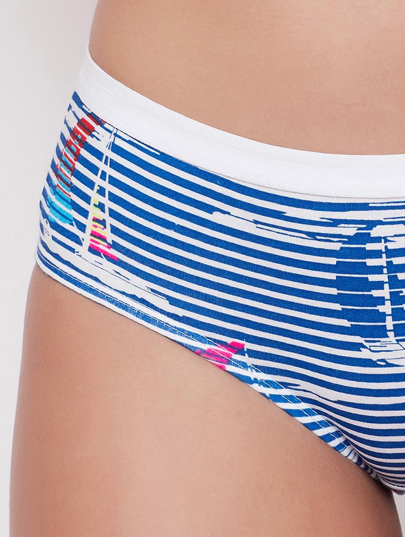 blue cotton hipster panty - 17610881 - Zoom Image - 5