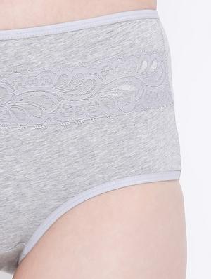 grey cotton hipster panty - 17610912 - Standard Image - 5