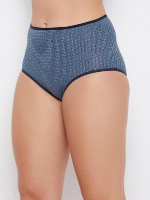 blue cotton hipster panty - 17610940 - Standard Image - 2