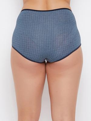 blue cotton hipster panty - 17610940 - Standard Image - 4