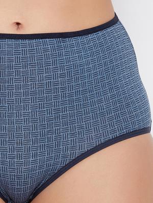 blue cotton hipster panty - 17610940 - Standard Image - 5