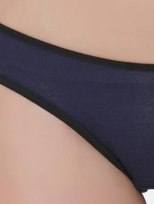 blue cotton bikini panty - 17610943 - Standard Image - 5