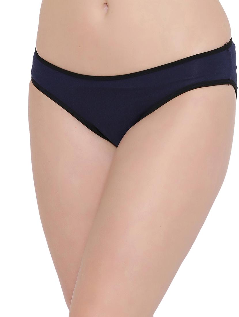 blue cotton bikini panty - 17610943 - Zoom Image - 2