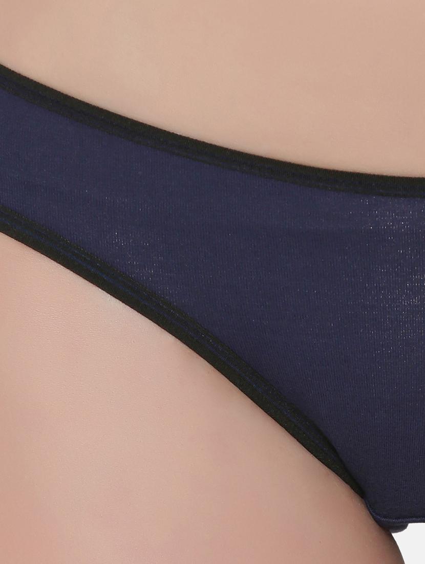 blue cotton bikini panty - 17610943 - Zoom Image - 5