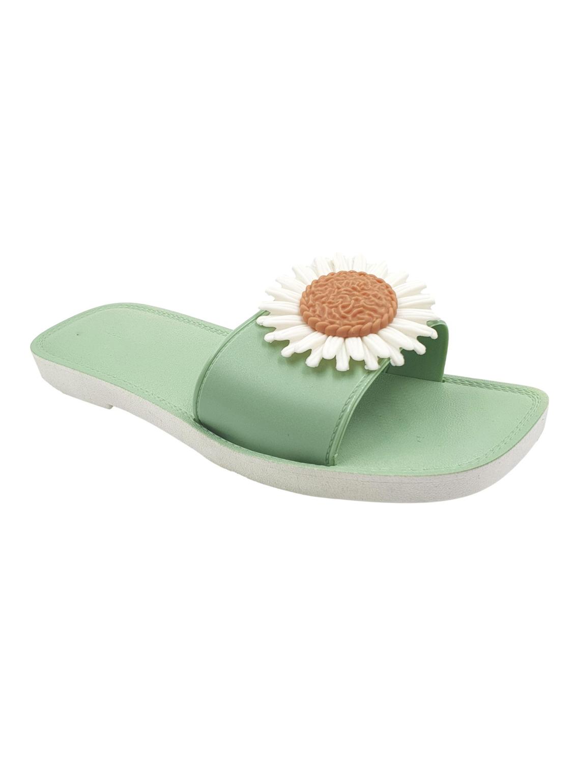 green slip on sandal - 17611046 - Zoom Image - 2