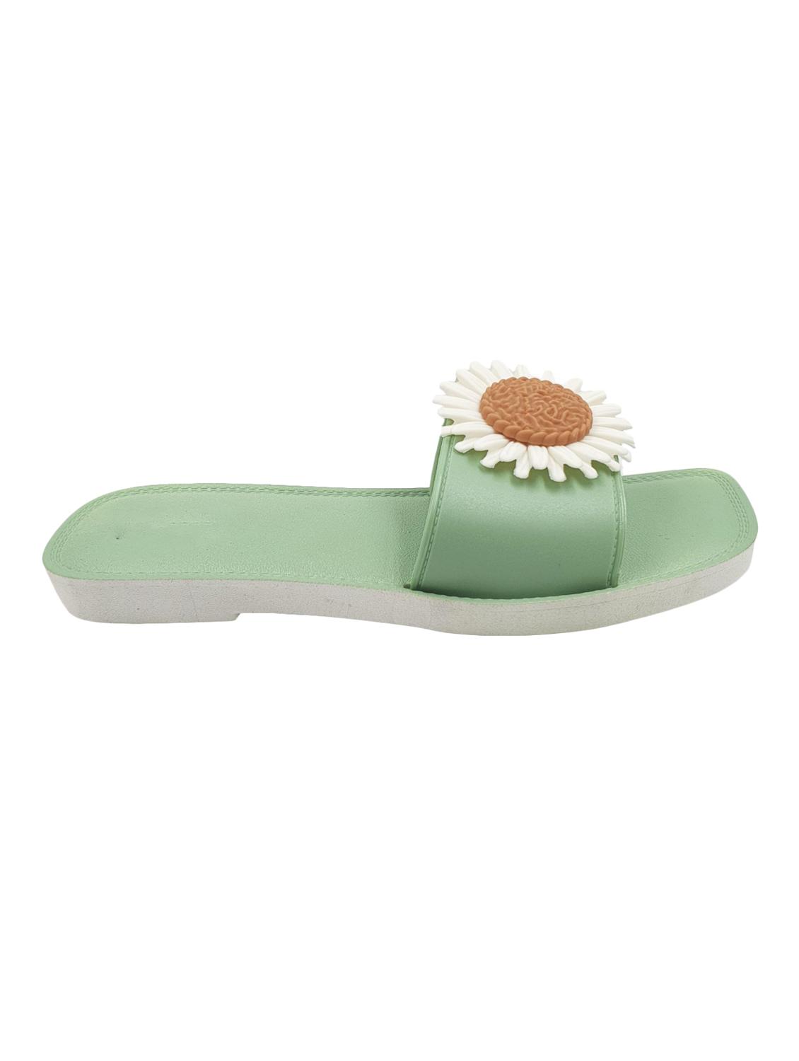 green slip on sandal - 17611046 - Zoom Image - 3