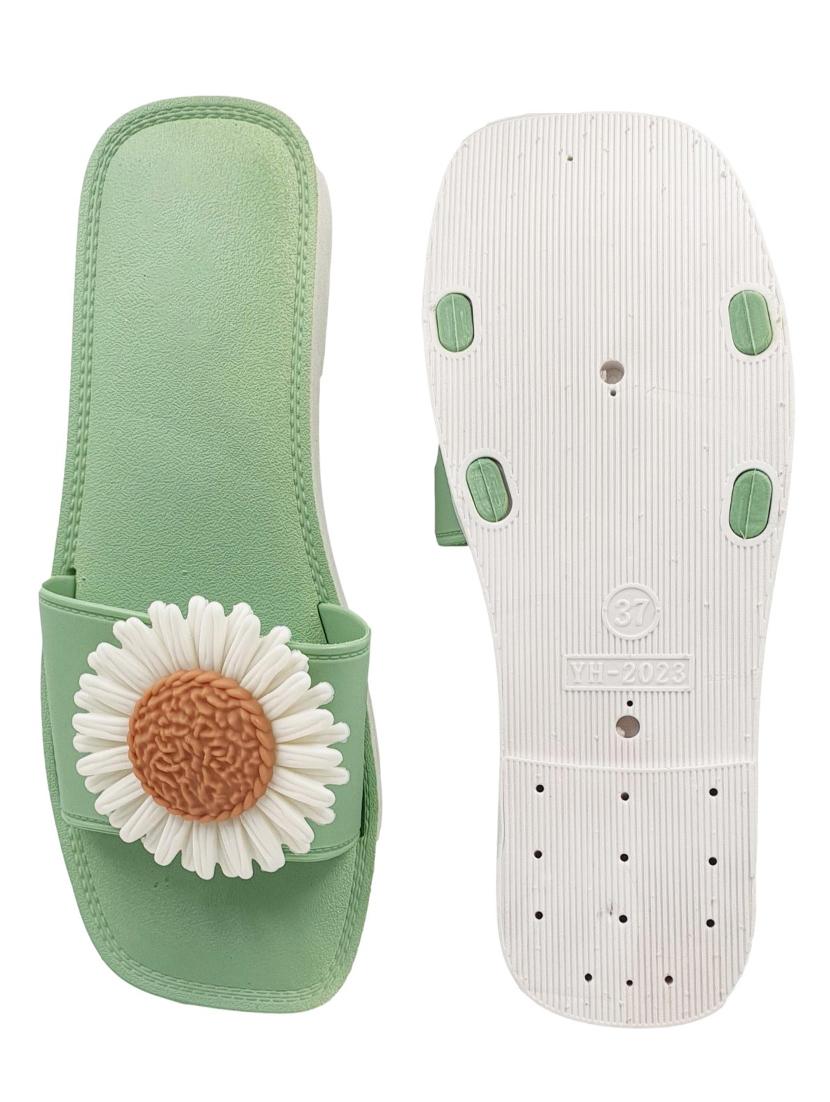 green slip on sandal - 17611046 - Zoom Image - 5