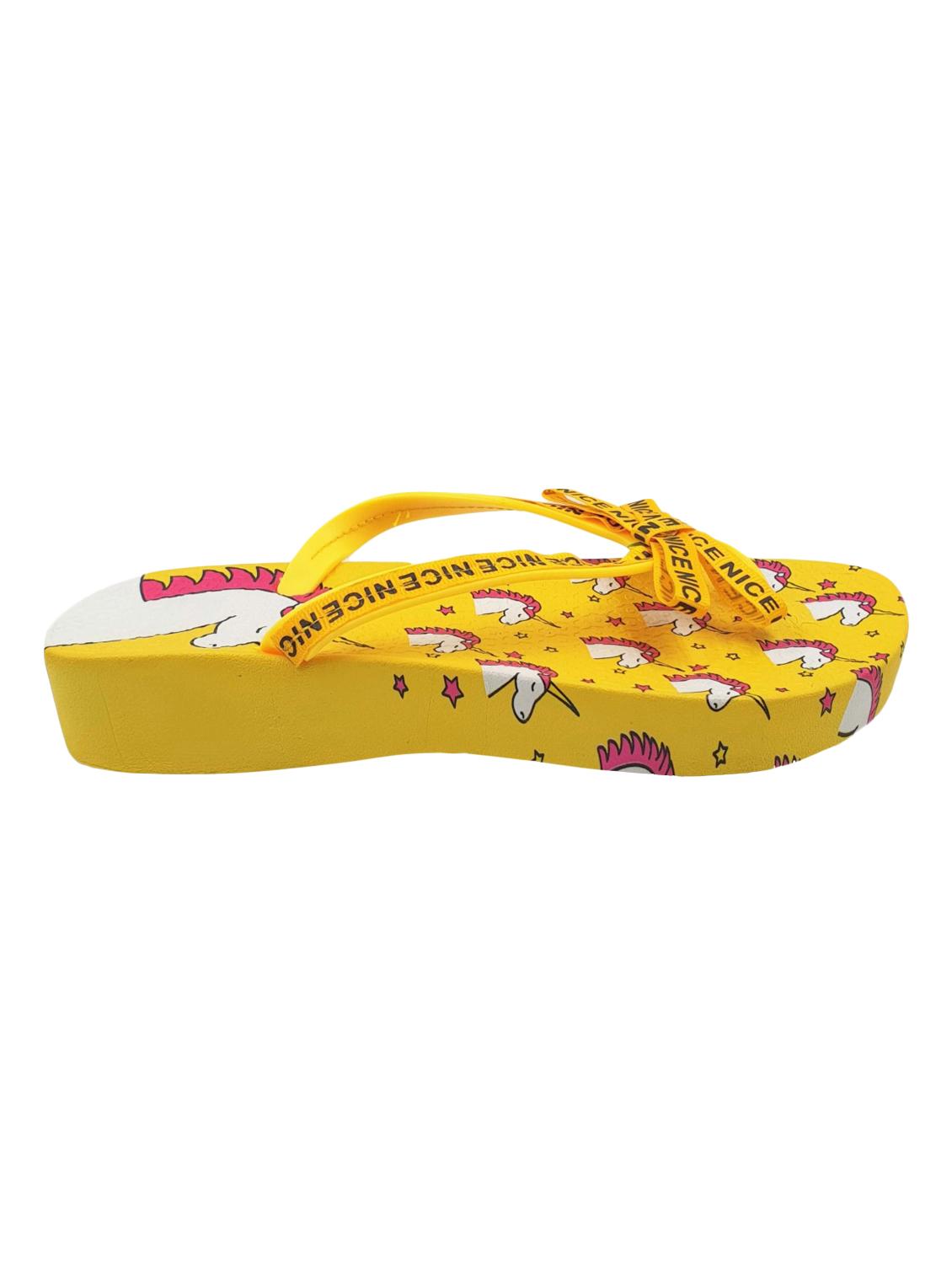 yellow slip on sandal - 17611050 - Zoom Image - 4
