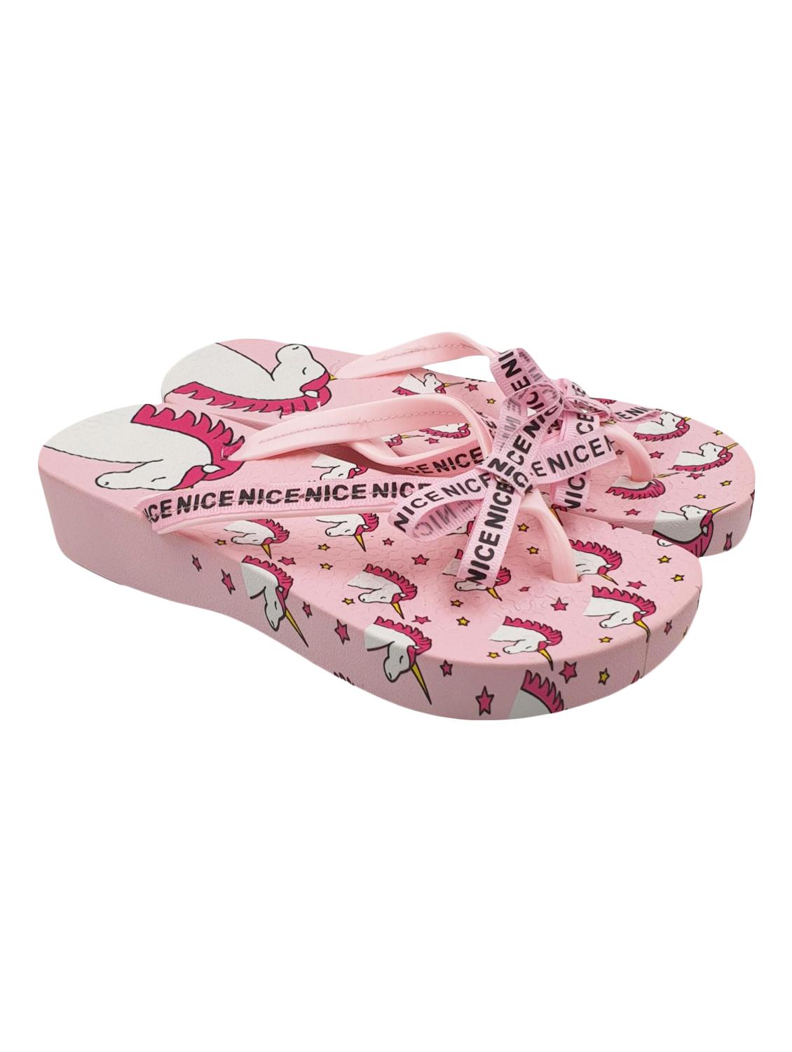 pink toe separator flip flop - 17611052 - Zoom Image - 2