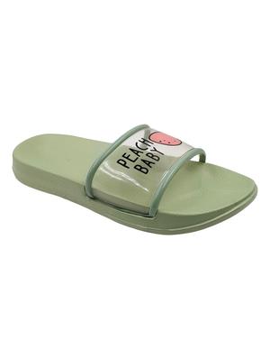 green slip on flip flop - 17611064 - Standard Image - 3