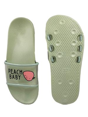 green slip on flip flop - 17611064 - Standard Image - 5