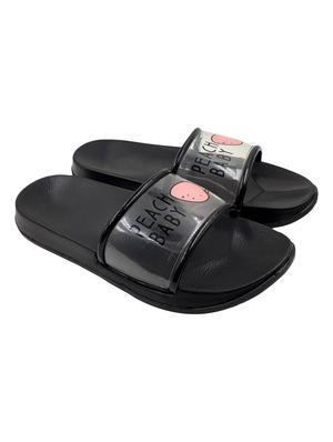 black slip on flip flop - 17611065 - Standard Image - 2