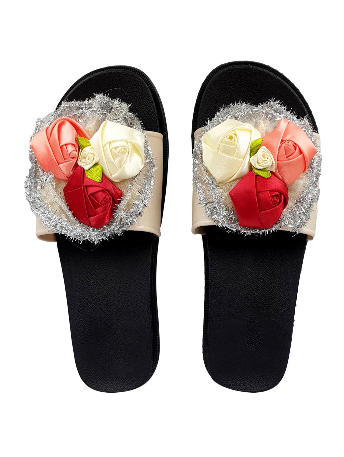 white slip on flip flop - 17611085 - Zoom Image - 1