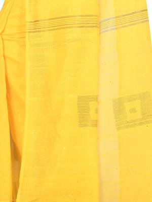 solid tant saree with blouse - 17611167 - Standard Image - 3