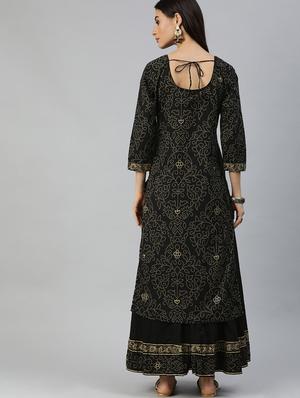 printed kurta sharara set - 17611256 - Standard Image - 3