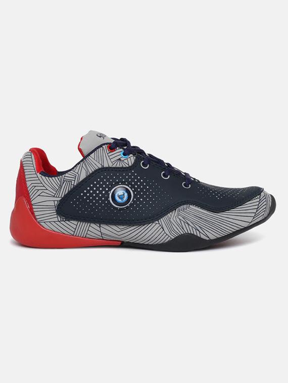 blue lace up sneaker - 17611273 - Zoom Image - 2