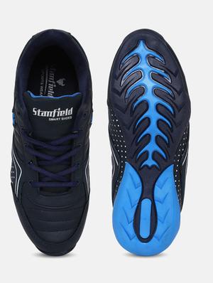 blue lace up sneaker - 17611277 - Standard Image - 4