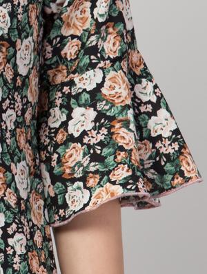 bell sleeved floral top - 17611291 - Standard Image - 5